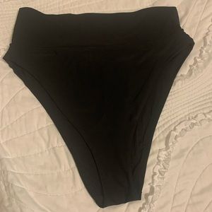 High waisted bikini bottoms